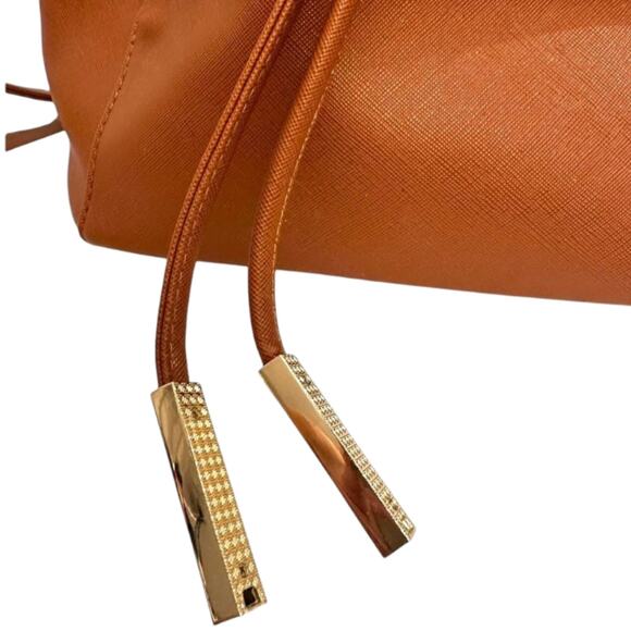 Wink Kangaroo Tan Leather Backpack